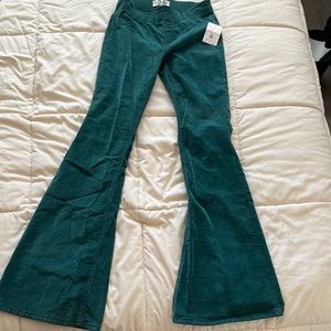 NWT Free People Corduroy Flare Pants
